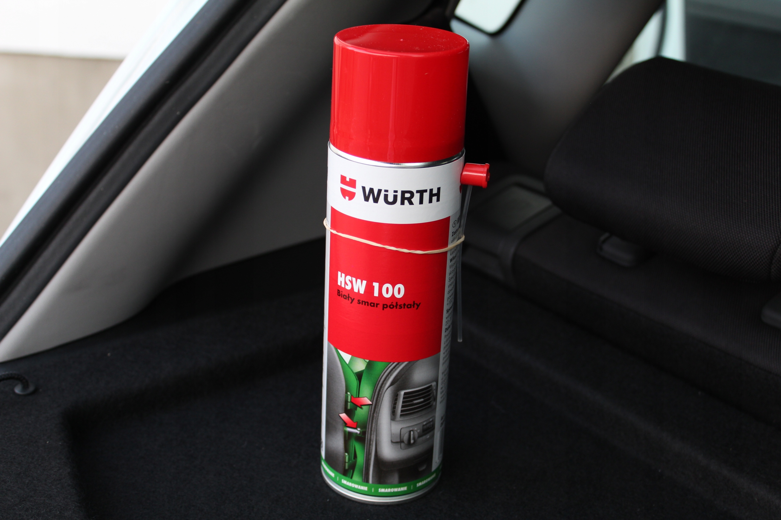 WURTH Biały smar HSW 100 do samochodu bramy garażu Pojemność opakowania 500 ml