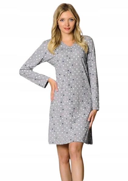 Šedá Košile S Dlouhým Rukávem A Hrachem Košile S Dlouhým Rukávem Malá Mašlička XL