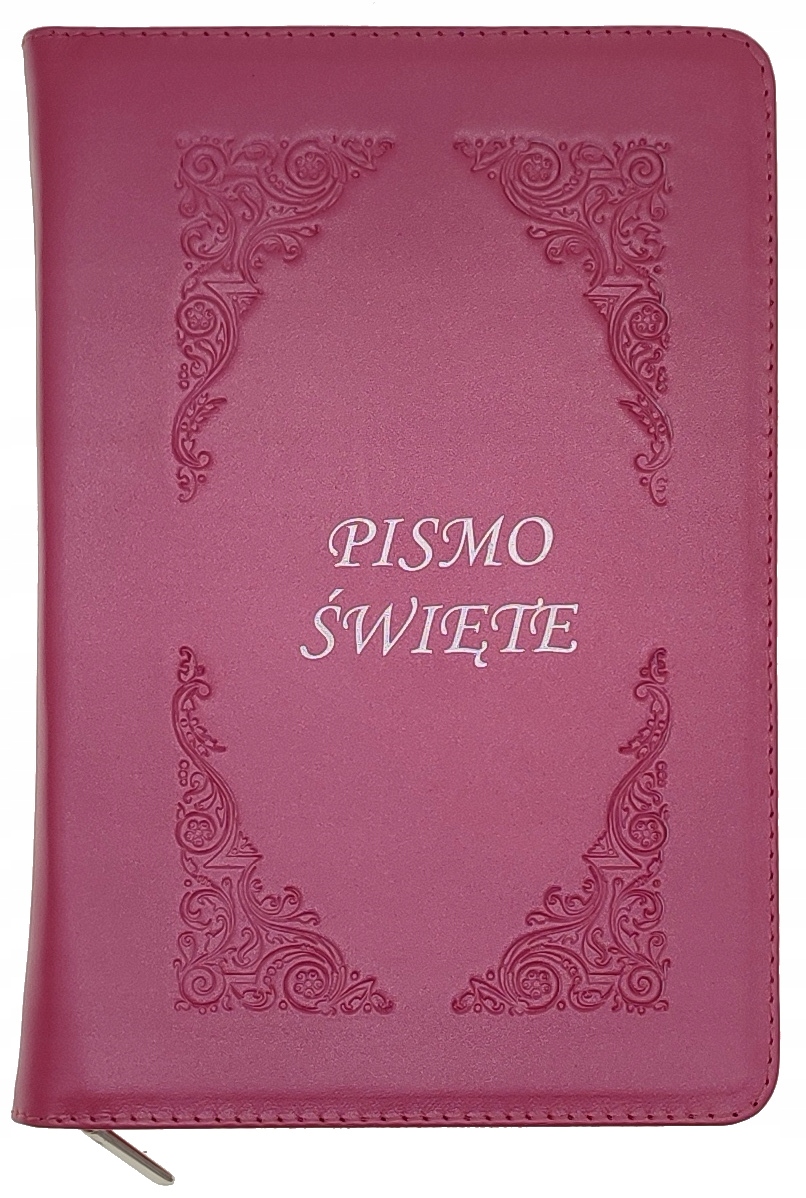 

Pismo Święte Tysiąc. Małe skóra zamek różowy