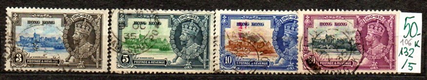 Hongkong 106 , nr 132/ 5 , komplet