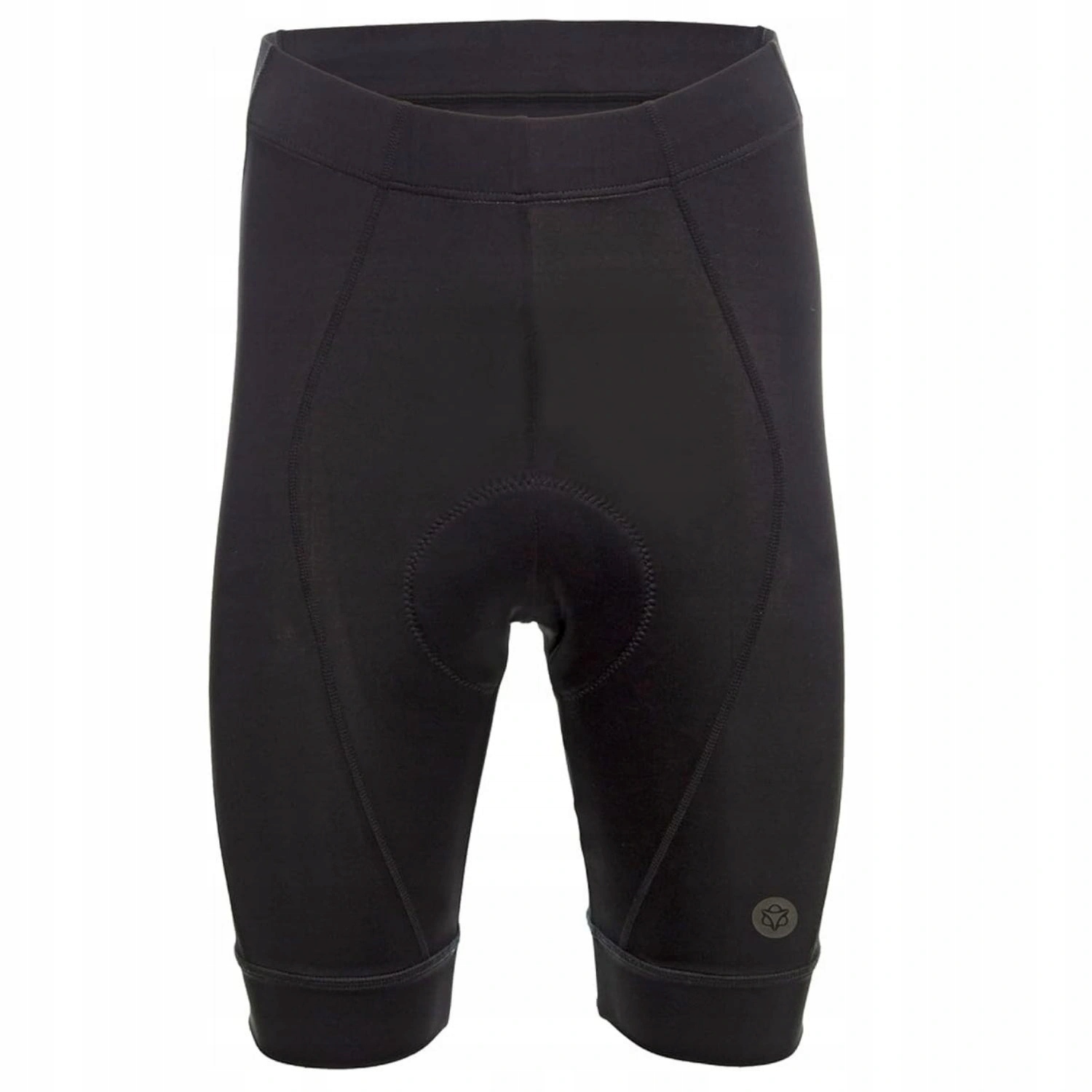 Kraťasy cyklistické kraťasy Agu s vložkou, černé, elastické, vel.