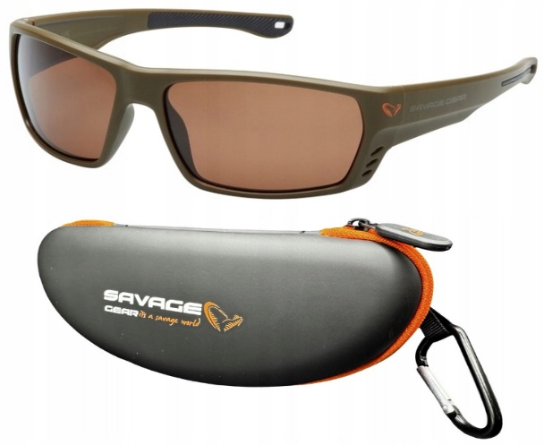Polarizační brýle Savage Gear Polarized 2 SG4 Amber Pouzdro