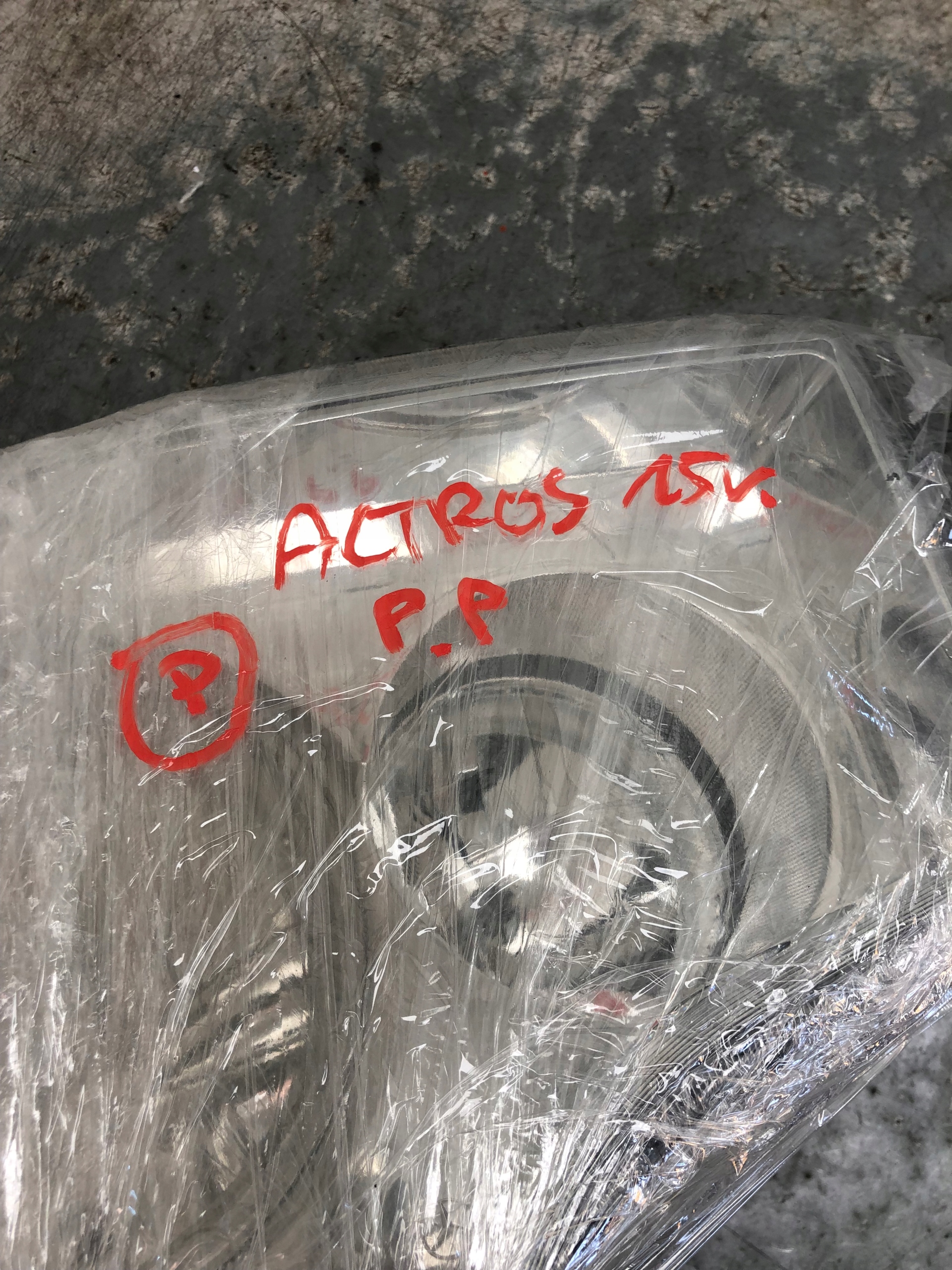 light right front MERCEDES ACTROS A9608201939