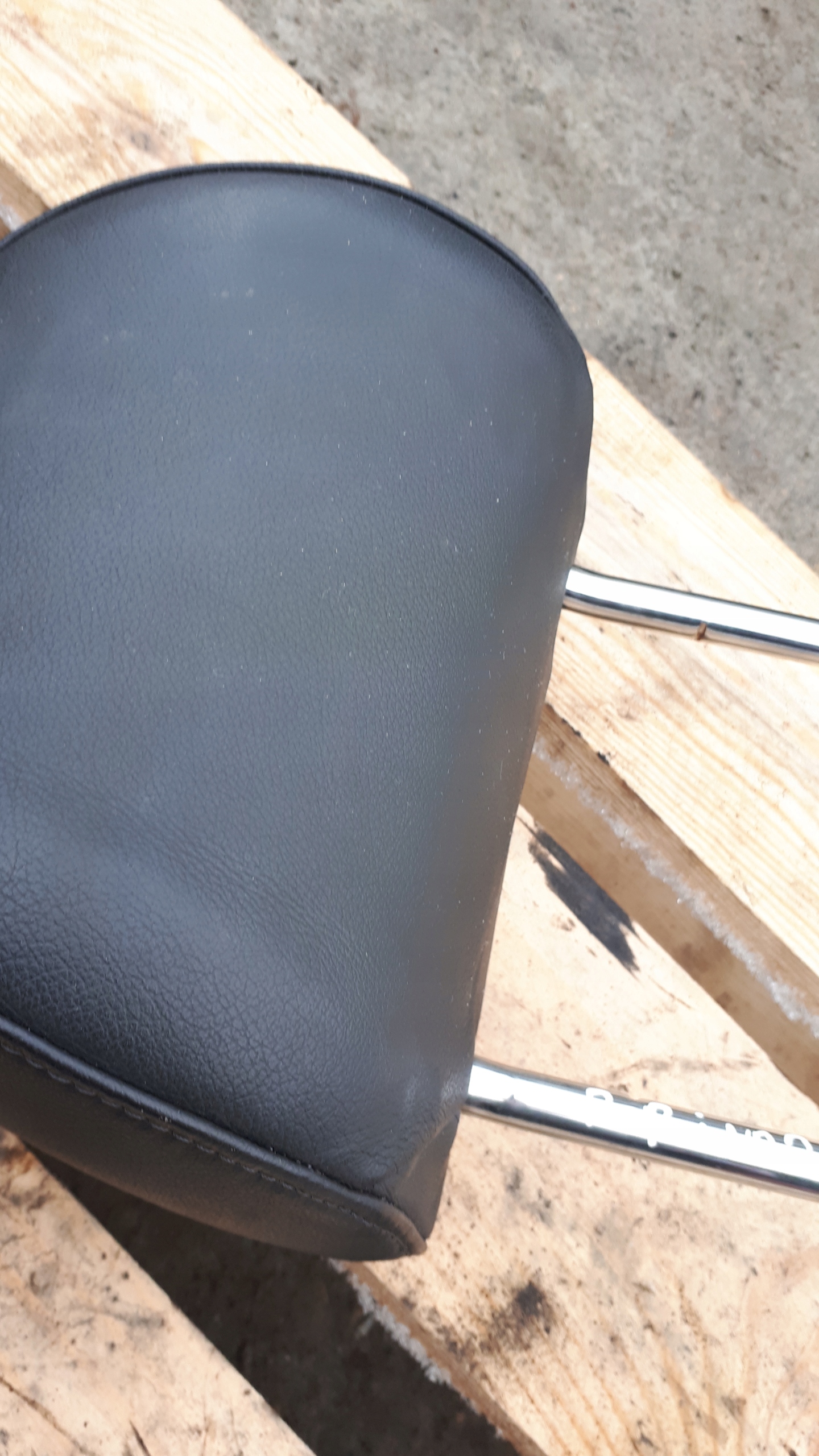 A5 8T rest seat front right leather black
