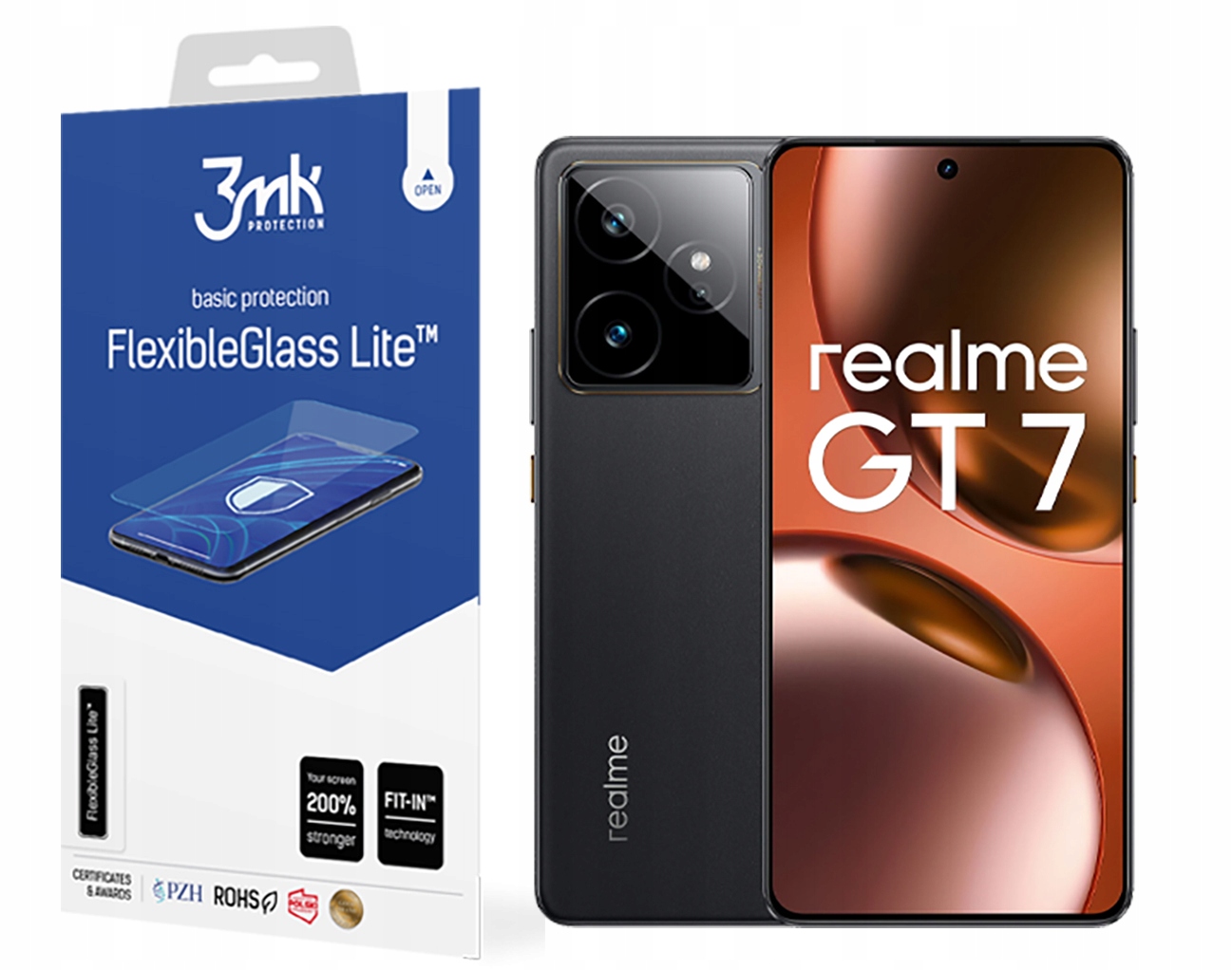 Sklo FlexibleGlass Lite 3MK pro Realme Gt 7