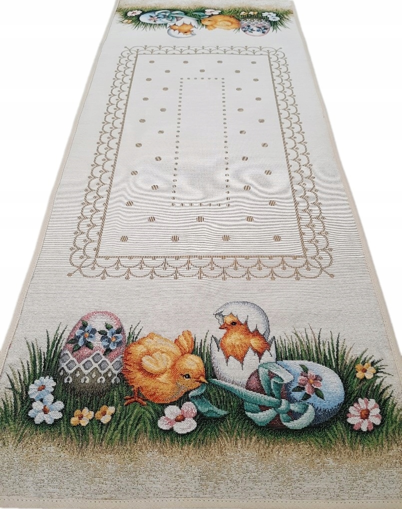 Velikonoční běhoun 40x100 cm L32 Pollito