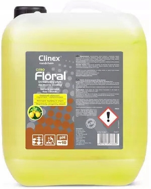 Levně Clinex Floral Citro Univerzální Kapalina Na Podlahy 10L