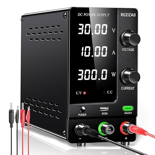 Laboratorní napájecí zdroj Ruzizao 30V 10A Usb – přesnost a bezpečnost