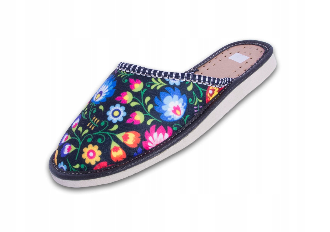 TANIE PANTOFLE DOMOWE, WZÓR ŁOWICKI rozmiar 41 Marka inna