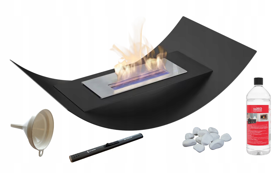 Volně Stojící Biokrb Biomisa Černý Tuv Na Terasu Zahrada Bonus