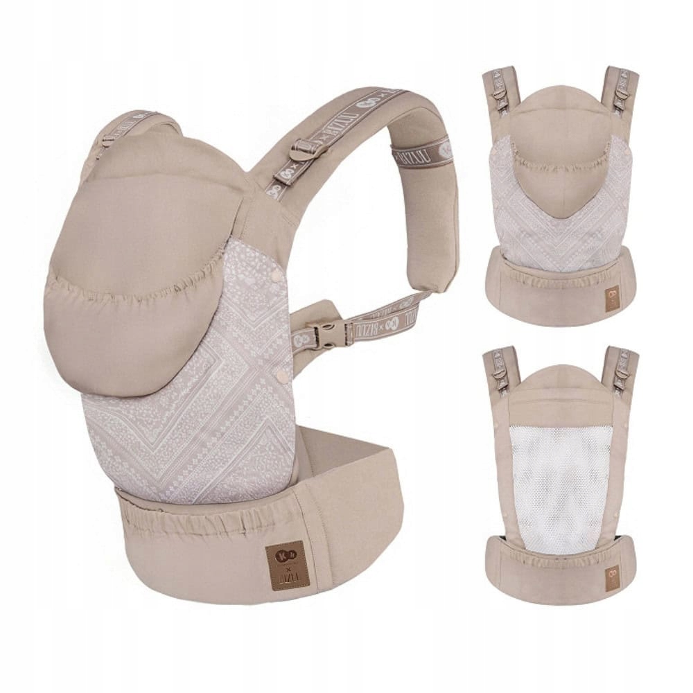 Kinderkraft Huggy Ergonomiczne Nosidełko Whisper Dune Bizuu