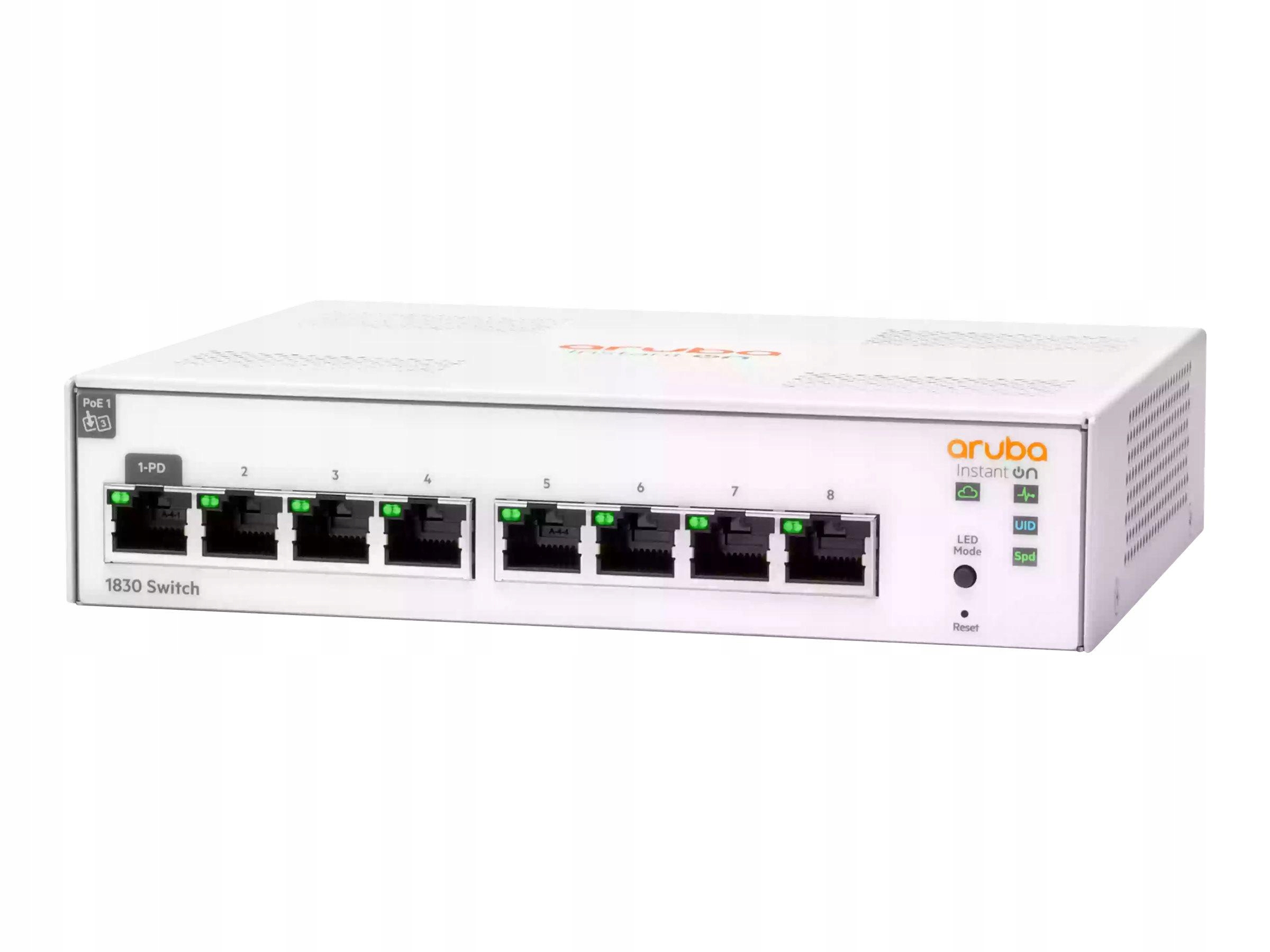 Hpe Aruba Switch IOn 1830 8G Europe English