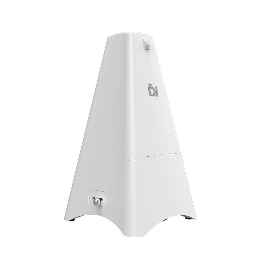 Dk Technology metronom mechanický se zvonkem bílý