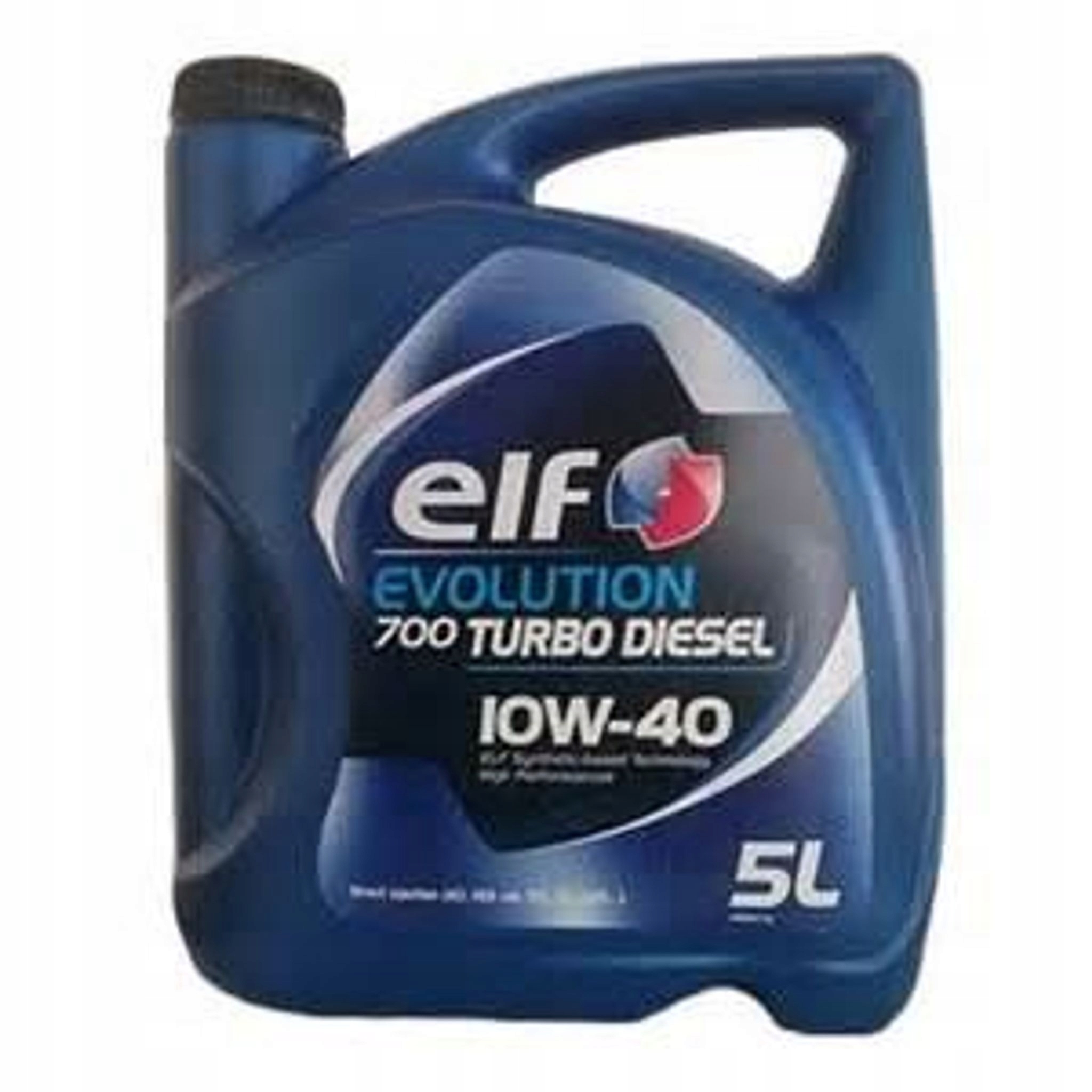 OLEJ ELF 10W-40 EVOLUT 700 TURBO DIES 5L elf evolution 700 turbo diesel ...