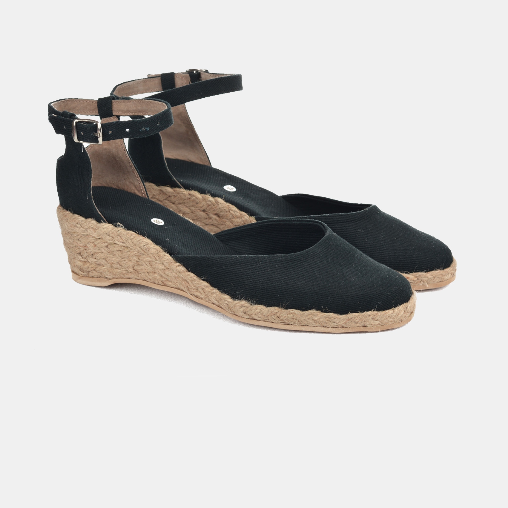 

Espadryle spotykanka (5 cm) czarne 35