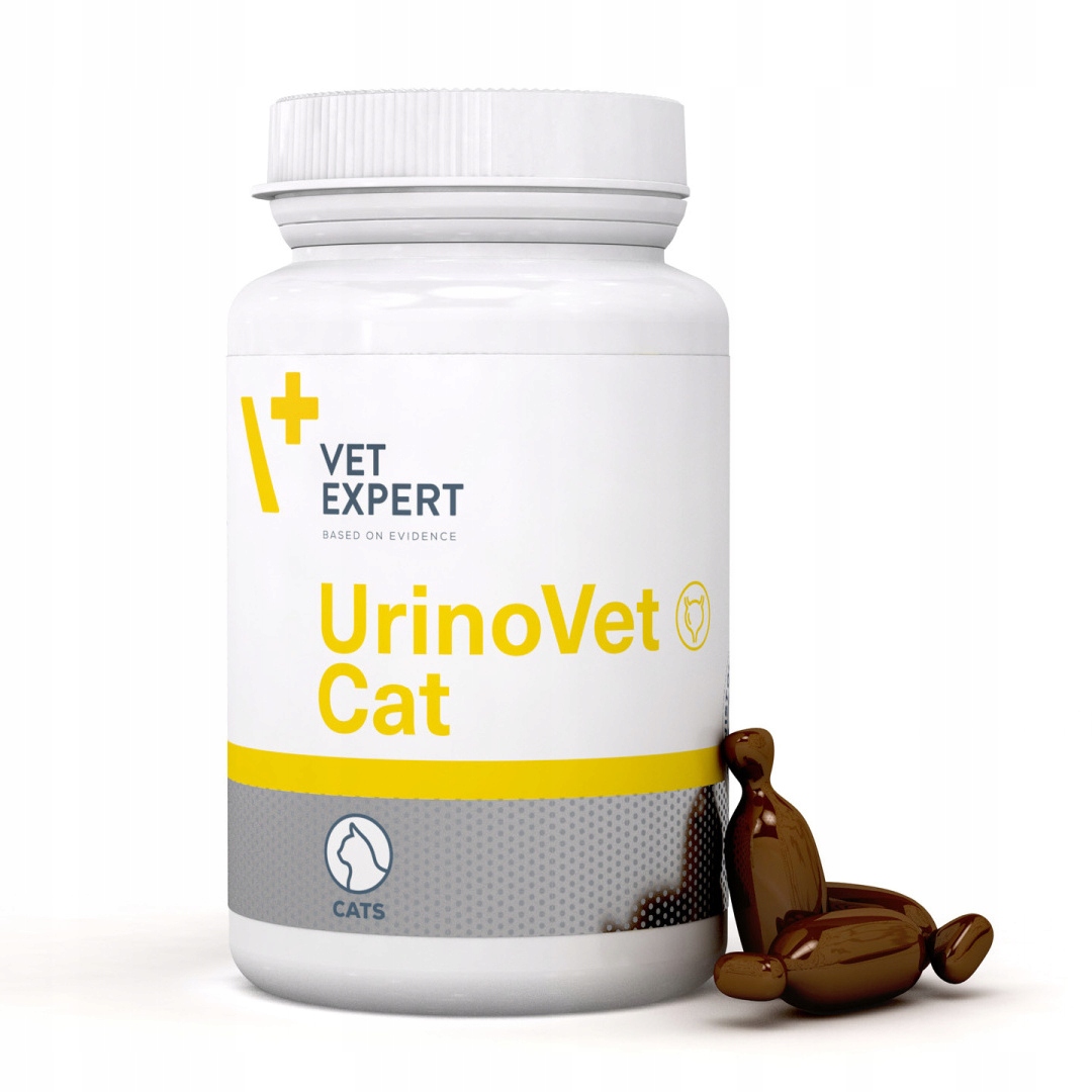 Vet Expert UrinoVet Cat 45 kaps. Preparat Na Układ Moczowy Dla Kotów