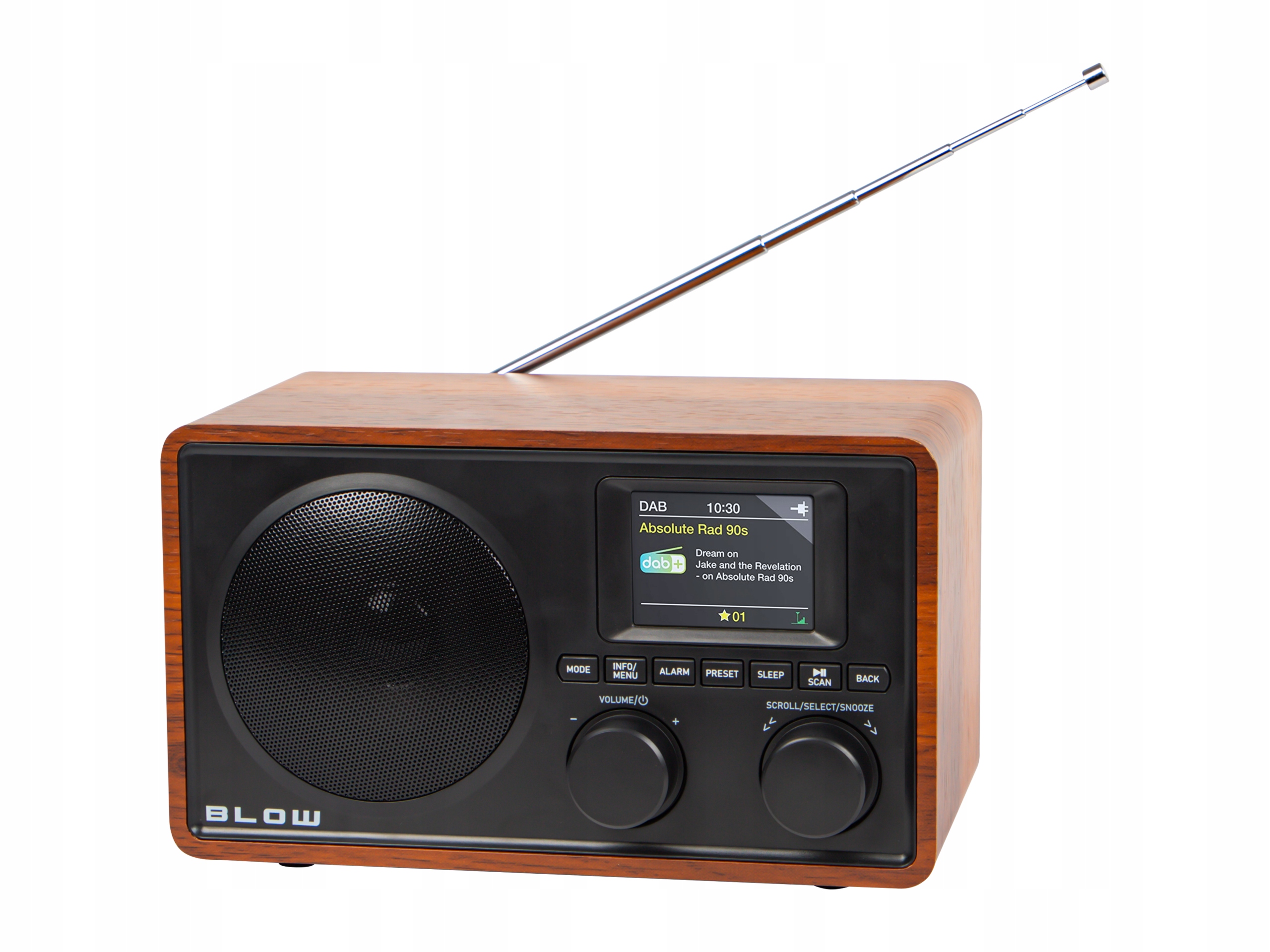 RADIO KUCHENNE BUDOWLANE PRZENOŚNE WYŚWIETLACZ BLUETOOTH DAB+ FM AUX USB Stan opakowania oryginalne