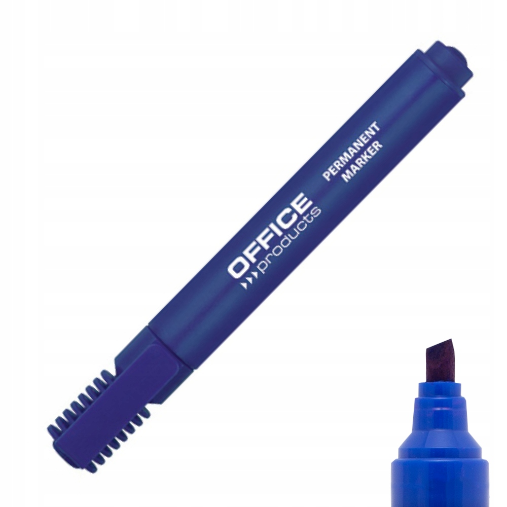 

Marker Permanentny Ścięty 1-5MM Niebieski Office