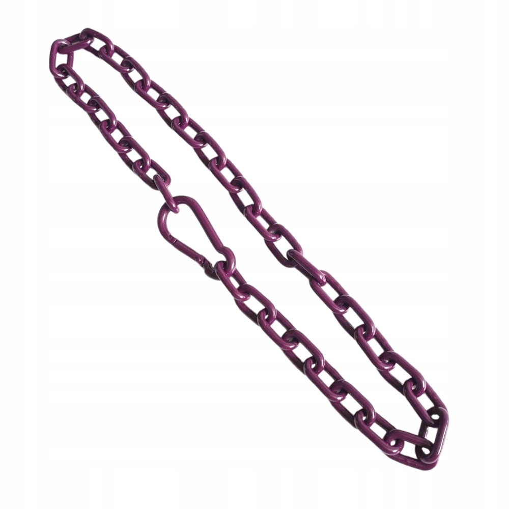 Řetízkový obojek pro psa řetízek lakovaný, fialový, tmavý 4 mm