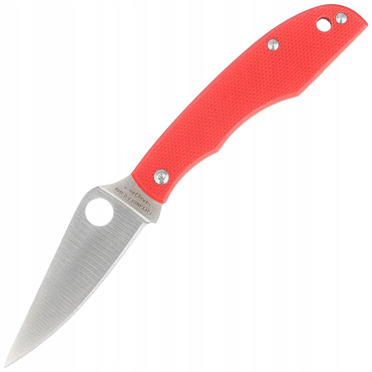 Nůž Edc Spyderco Grasshopper Red Satin Sandvik 12C27 SlipJoint