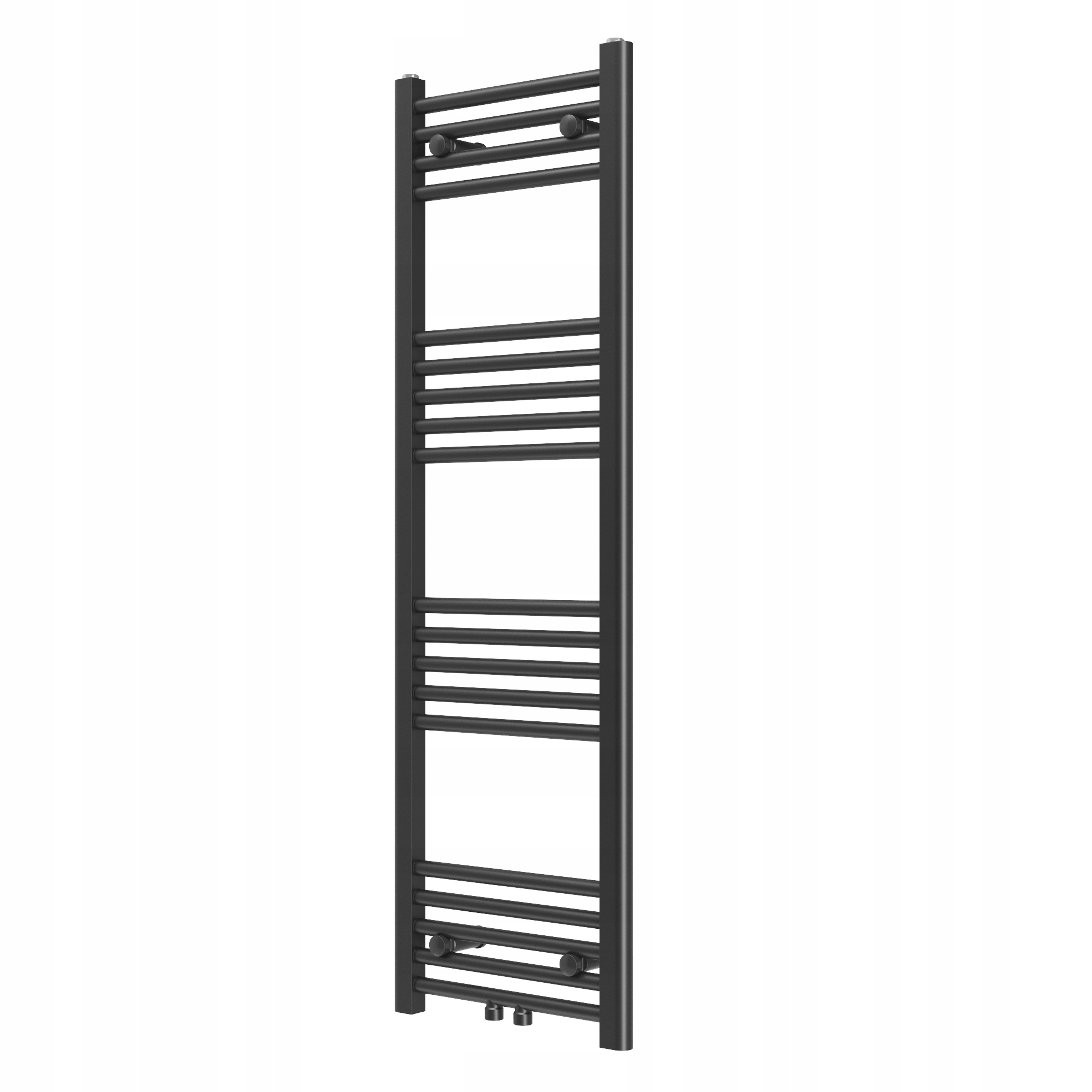Kúpeľňový Ohrievač Kaloryfer Moderný Čierny 130x40 cm Raven