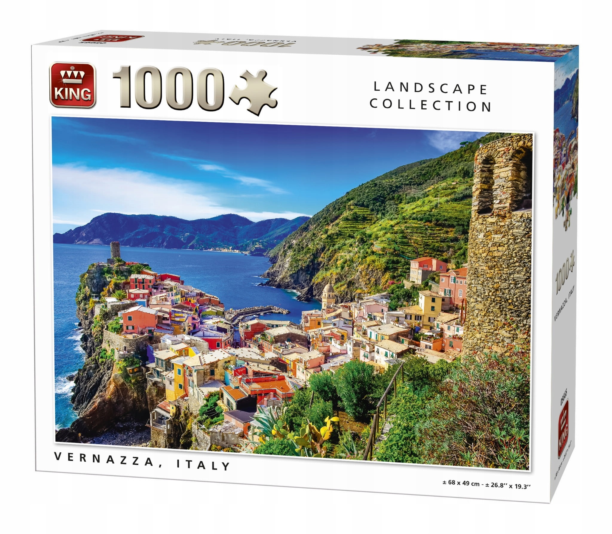 

Puzzle King Italy Vernazza Włochy 1000 el 54