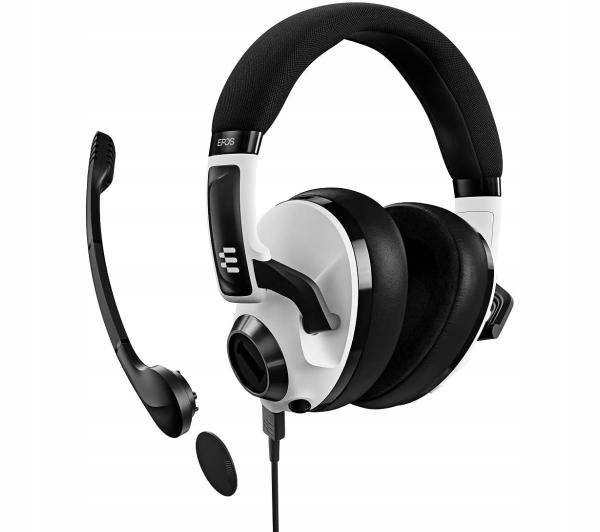 Słuchawki SENNHEISER EPOS H3 Hybrid Gaming Bluetooth / 3,5 mm PS XBOX Białe Waga produktu 298 g
