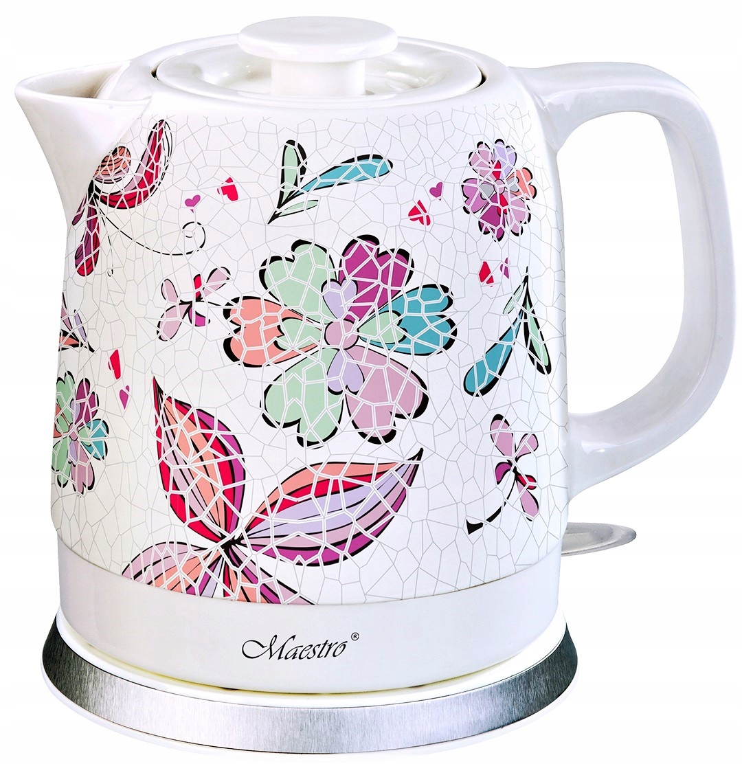 Czajnik elektryczny 1,5l ceramika dzbanek Maestro