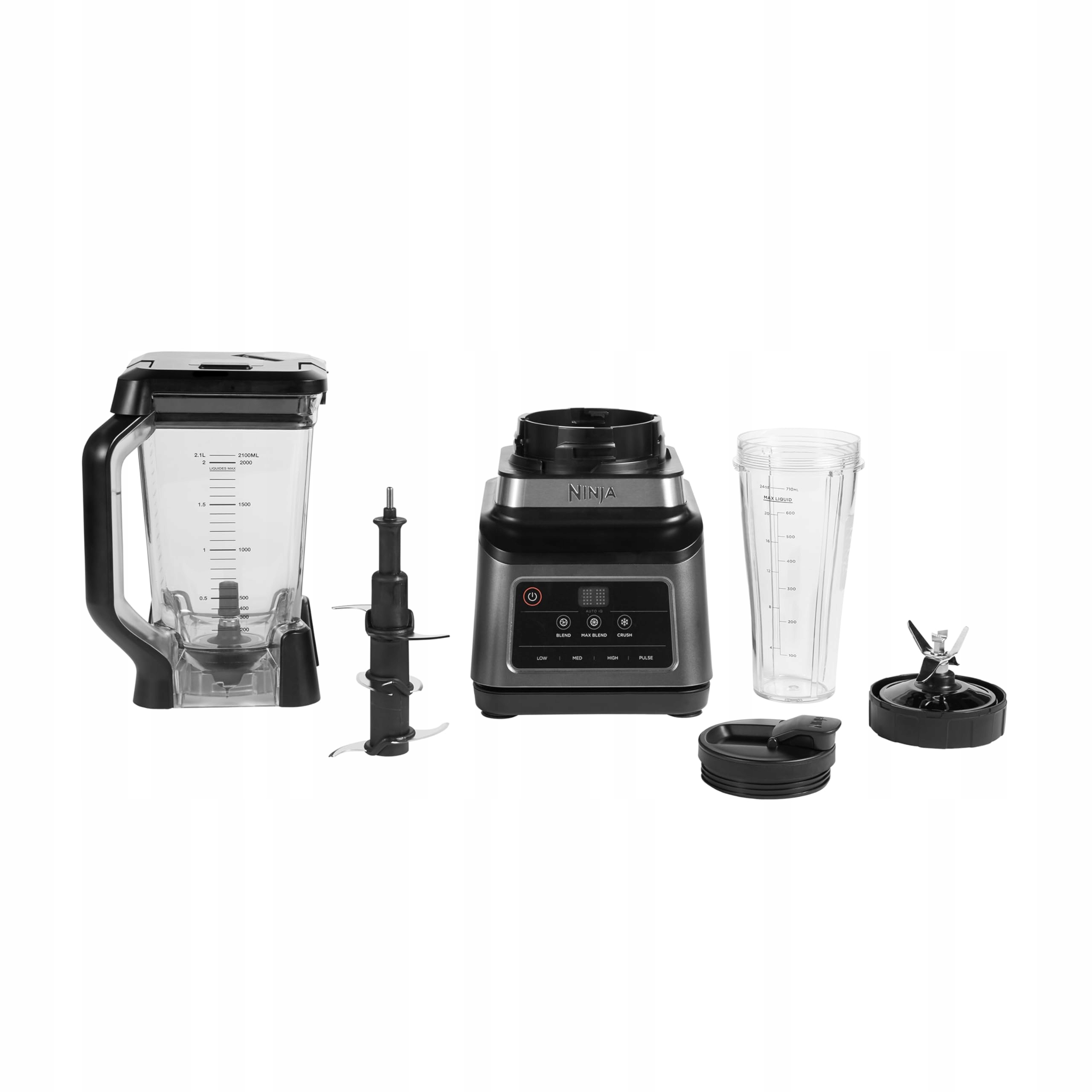 NINJA 2W1 Blender 3 Programy 1200W 2,1L Dzbanek 700ml Kubek AutoIQ — miniatura 2