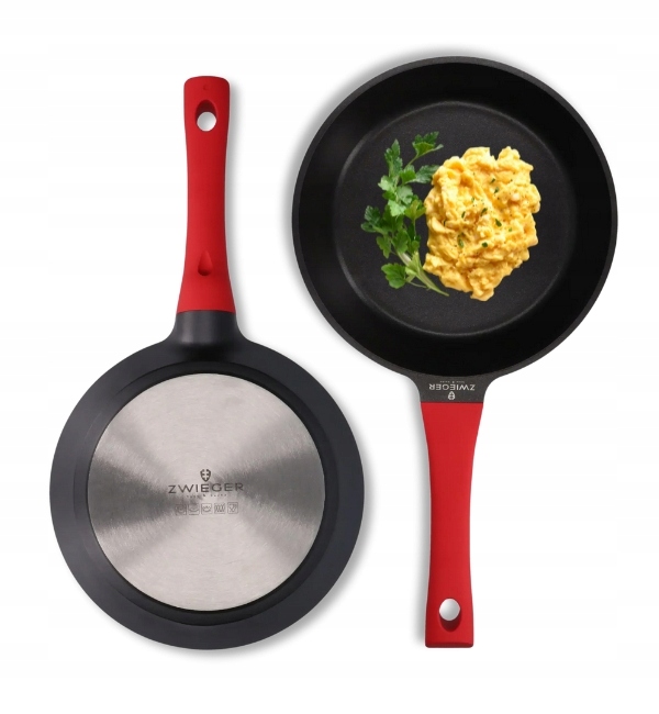 Zwieger Obsidian Patelnia 24CM Indukcja Greblon