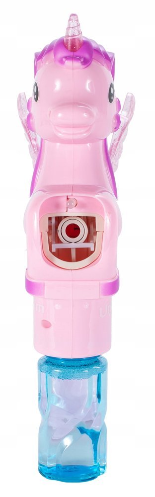 PISTOLET MASZYNKA DO BANIEK MYDLANYCH JEDNOROŻEC Kolor odcienie różu