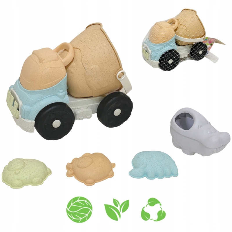 

Woopie Green Zestaw do Piasku Ciężarówka Wiaderko