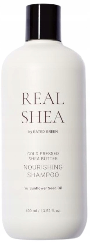 Rated Green Real Shea Szampon do mycia włosów odżywczy 400 ml