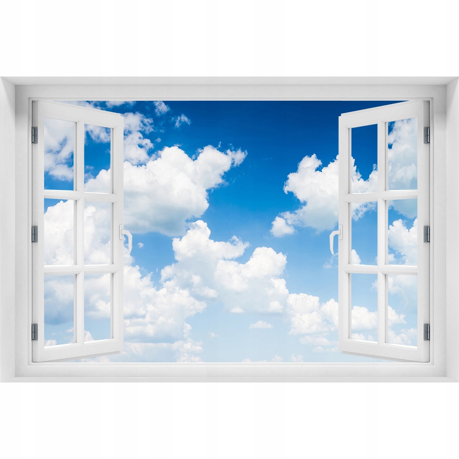 

Samoprzylepna Naklejka na ścianę Chmury na niebie