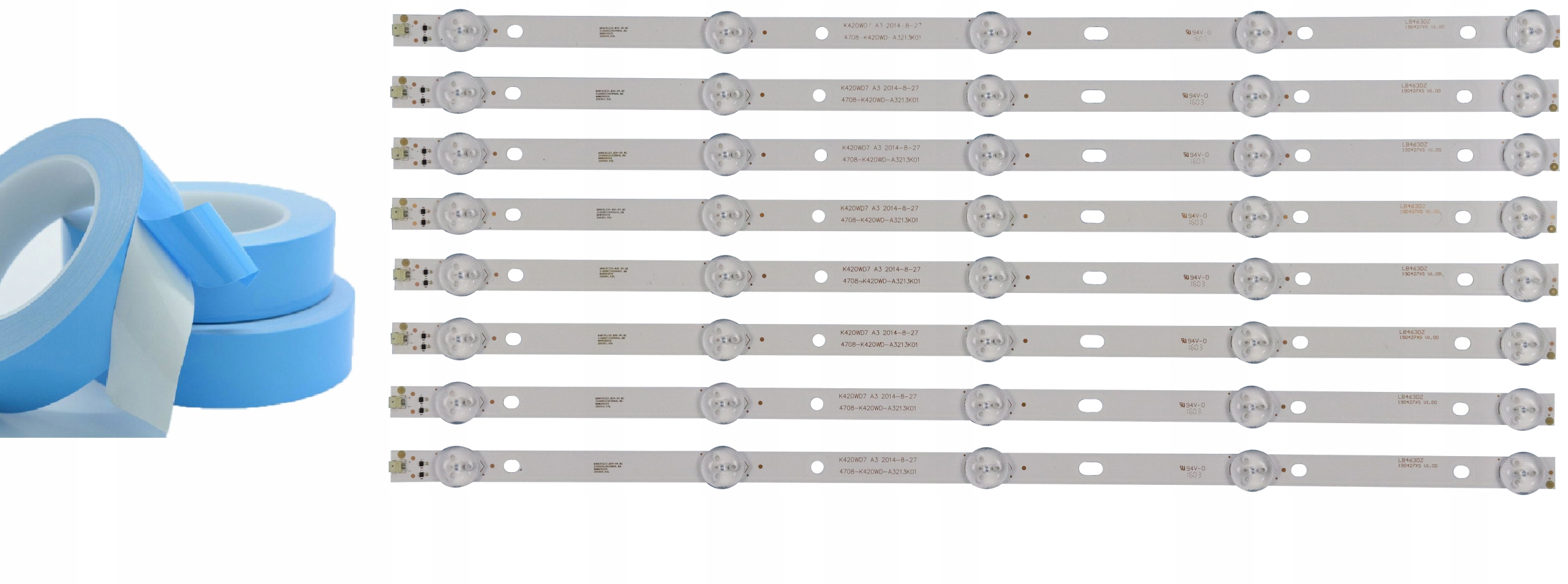 Led lišty Philips 43PFT4001/12 K430WD9 komplet