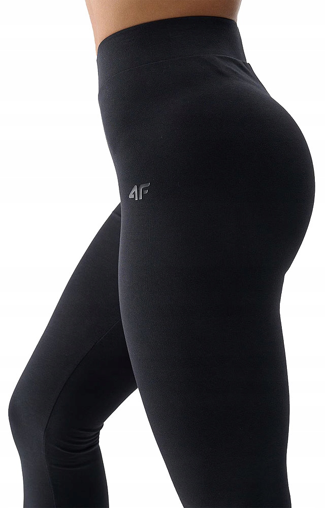 LEGGINSY 4F DAMSKIE WYSOKI STAN BAWEŁNIANE LEGINSY r.M Rozmiar M