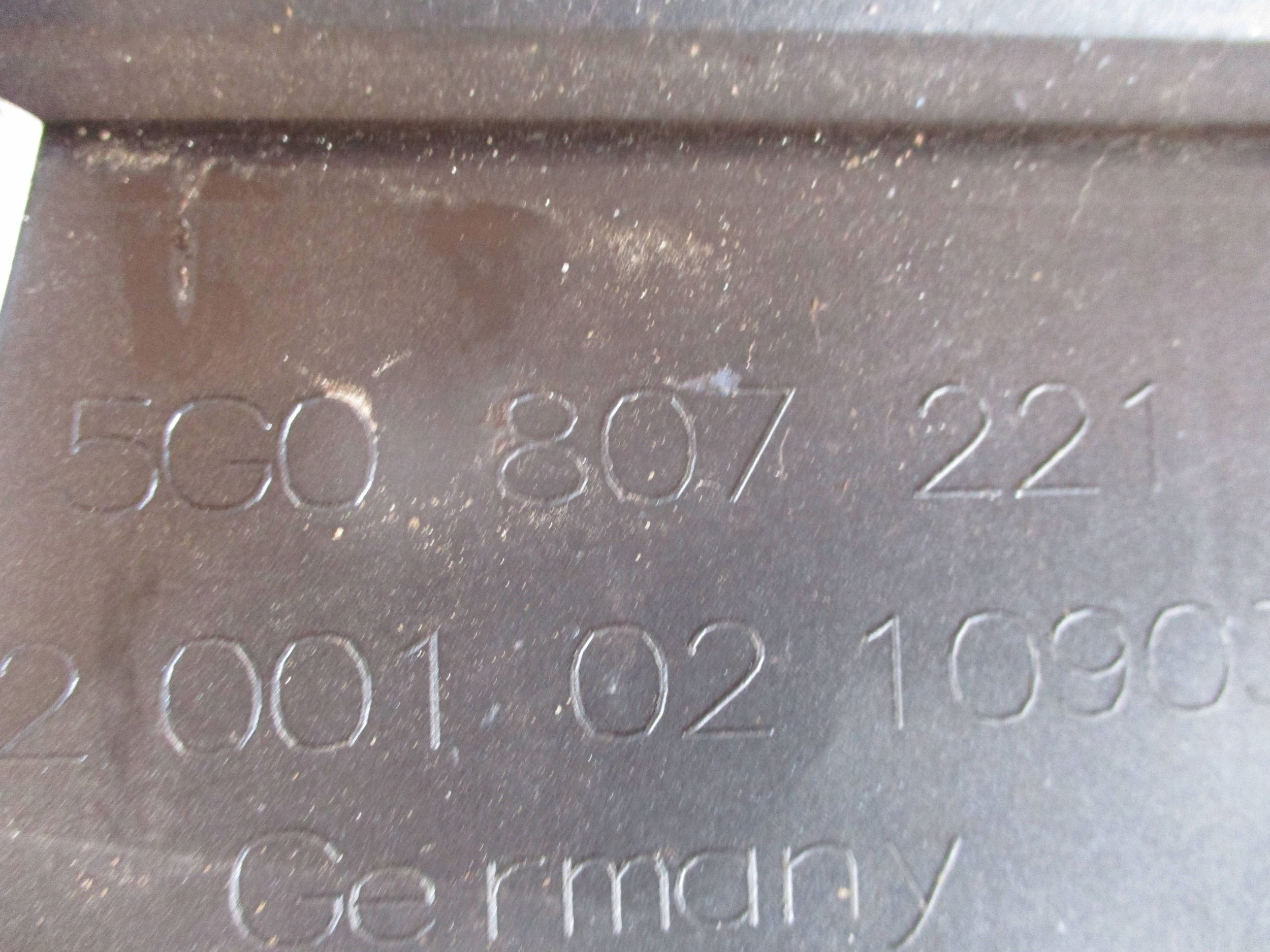 Stoßstange vorne vorne VW GOLF VII 5G0 12