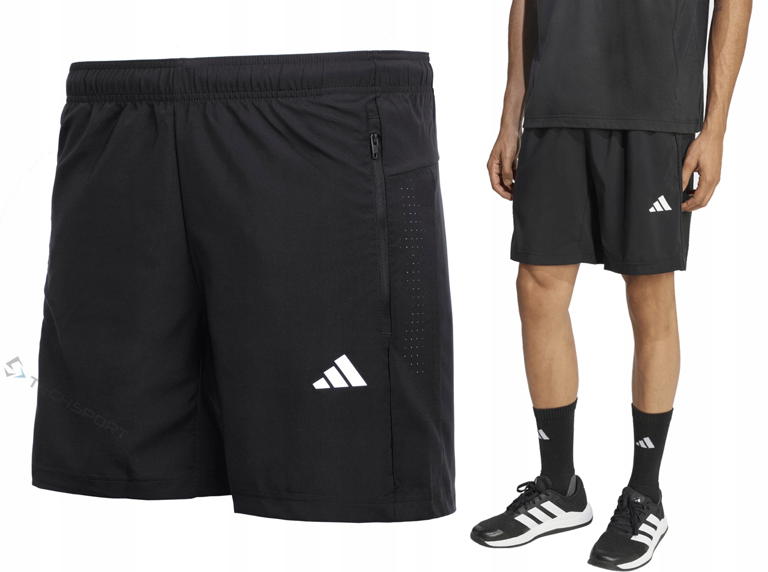 Adidas Męskie Spodenki Treningowe Climacool Przewiewne Oddychające r. XL