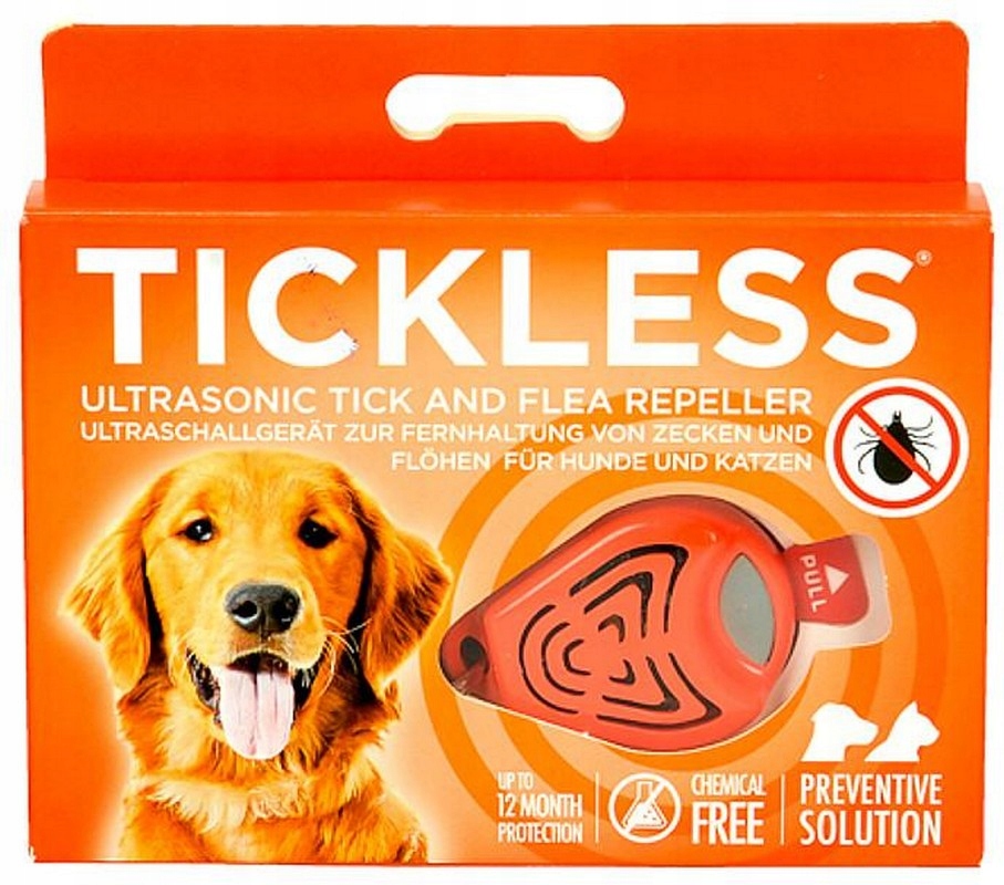 

Tickless Odstraszacz Kleszczy i Pcheł dla psów