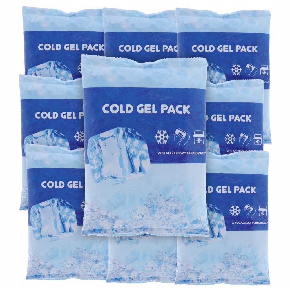

Wkład żelowy chłodzący 450g kompres Cold Gel 10szt