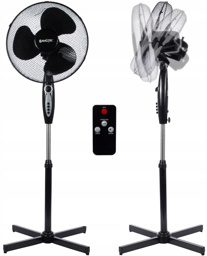 

Wentylator Wiatrak Podłogowy Cichy Pilot Timer 45W
