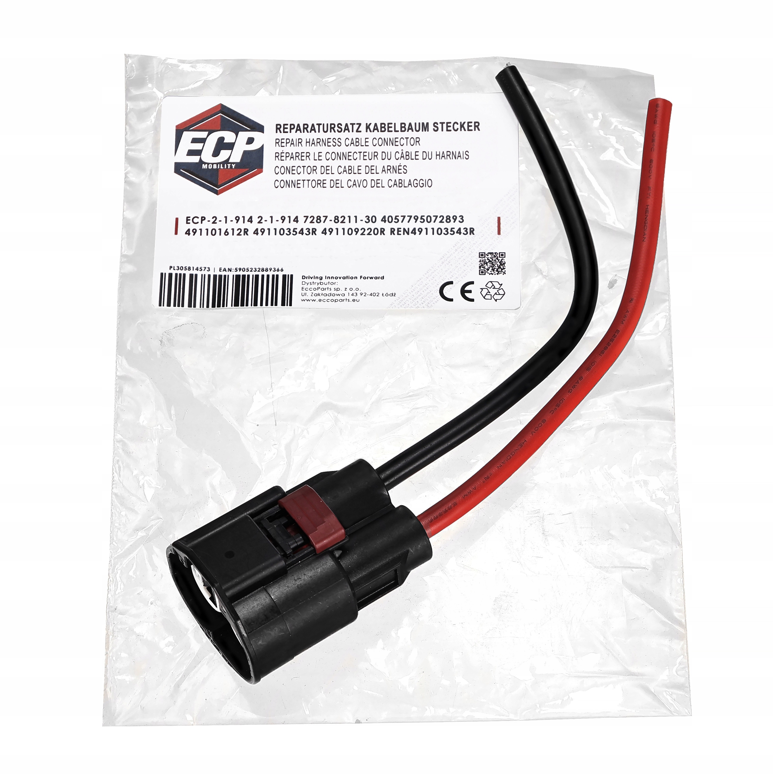 Zástrčka Kostka Spojka Pomocné Čerpadlo Movano B Master III Trafic III Ecp