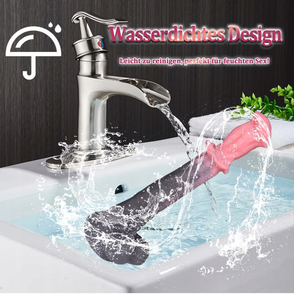 Dildo Koński Analdildo Silikonowe Z Przyssawką Różowe Rozmiar M JOMYU — miniatura 6