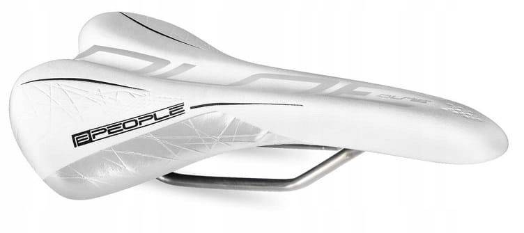 Siodło Mtb BPeople Dune Italy white Born to Off-Road! 278x146 mm, 197 gr.