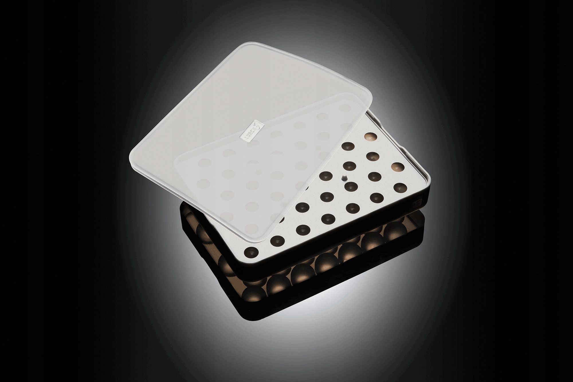 Forma Lurch forma na led na 42 kuliček 2 cm silikonová s krytem