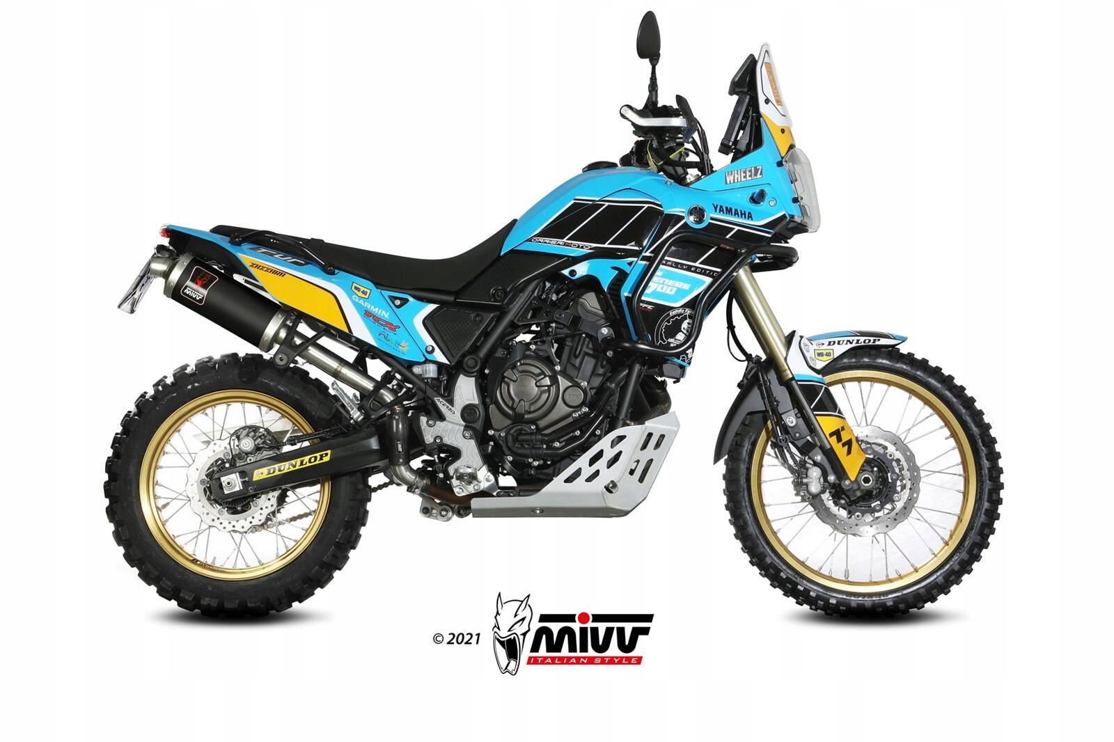 Tlmič pre Yamaha Tenere 700 MIVV Dakar Slip-On (Y.064.LDKB)
