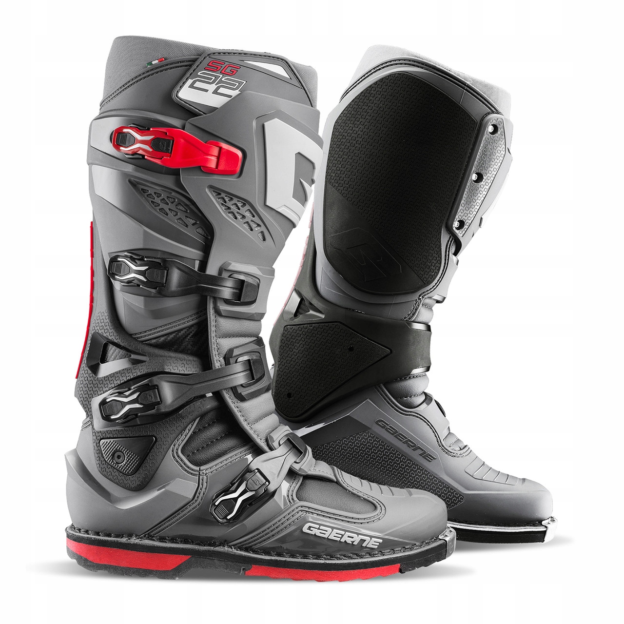 Topánky Cross/enduro SG-22 Anthracite/black/red 44 2262-007.44