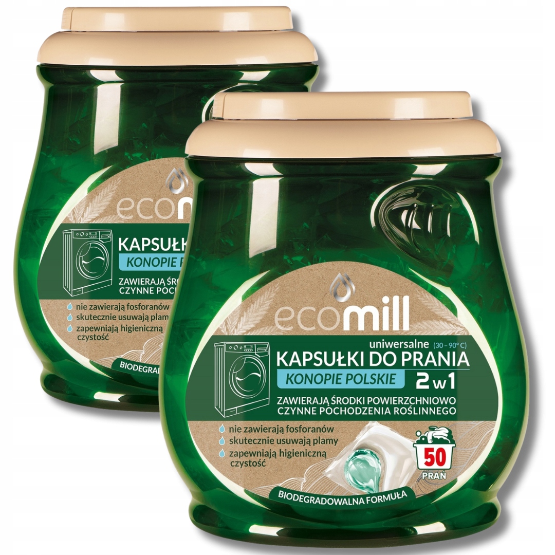 Levně Ecomill Kapsle Konopí Polské 100 Ks