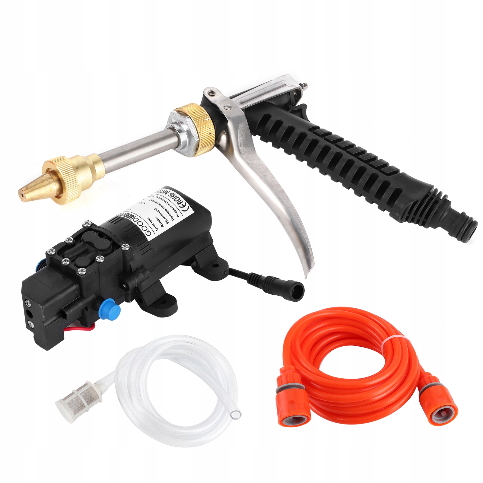 12V портативний комплект шлангів для пральної машини