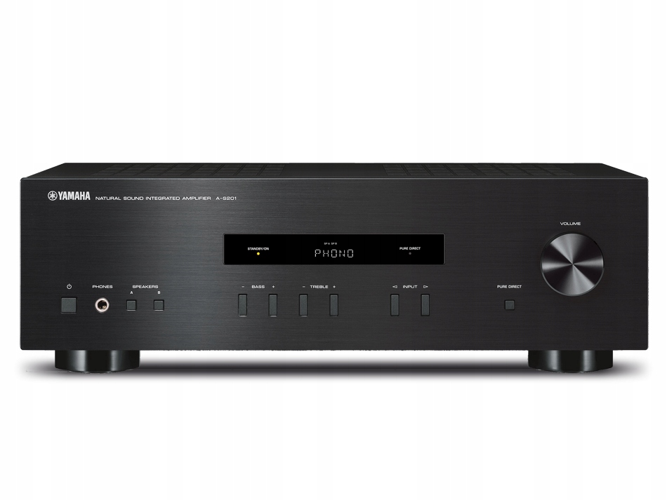 Wzmacniacz analogowy Yamaha A-S201 Czarny